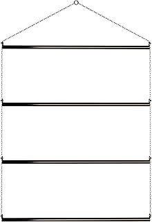 Black Blanket Rack 33''