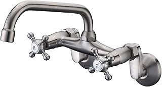 Sumerain Adjustable Wall Kitchen Faucet