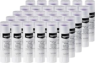Amazon Basics Clear Purple Glue
