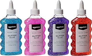Amazon Basics Washable Glitter Glue