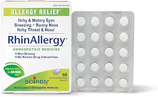 Boiron RhinAllergy Relief Tablets