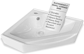 Alexander II Corner Bathroom Sink