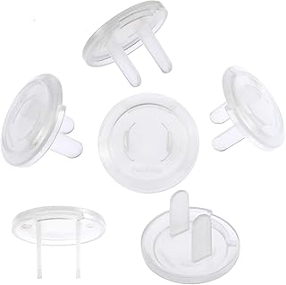 PandaEar Clear Outlet Protectors