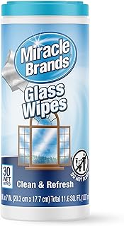 MiracleWipes Glass Cleaning Wipes