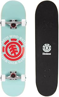 Element Popsicle Skateboard Deck - 31" x 7.75" Kids Longboard Skateboard, 7-PLY Wood Deck, 5" Aluminium Trucks, 51mm 95A Soft Urethane Wheels,ABEC 5 Speed Bearings,Ideal for Youth and All Skill Levels