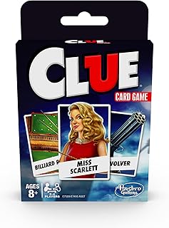 Hasbro Clue Card Strategy Game