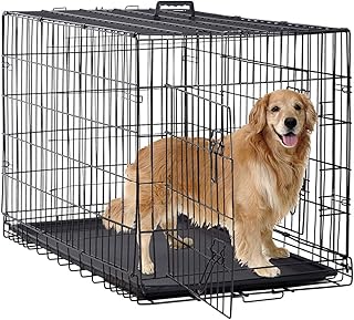 BestPet Large Foldable Dog Crate