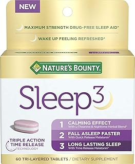 Nature&rsquo;s Bounty Sleep3 Melatonin