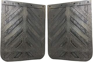 Black Chevron Heavy-Duty Mud Flaps