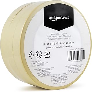 Amazon Basics Beige Masking Tape