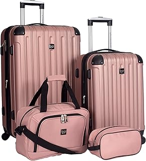 Midtown 4-Piece Rose Gold Luggage
