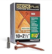 Deck Plus Red Wood Screws