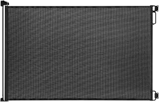 EasyBaby Retractable Baby Gate, 33" Tall, Extends up to 55'' Wide, Black/Child Safety Baby Gates, Pet Retractable Gates for Stairs, Doorways, Hallways, Indoor and Outdoor