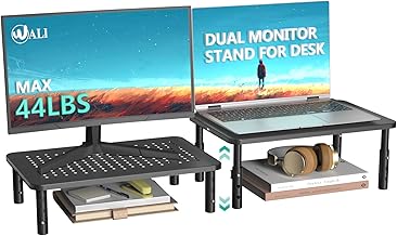 WALI Dual Monitor Adjustable Stand