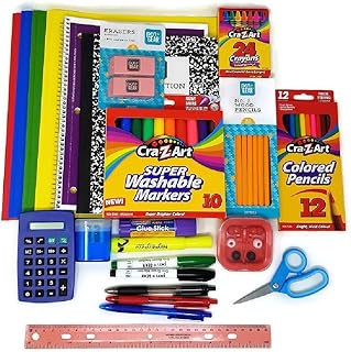 Essential School Supplies Bundle