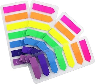 Neon Multi-Color Sticky Page Markers