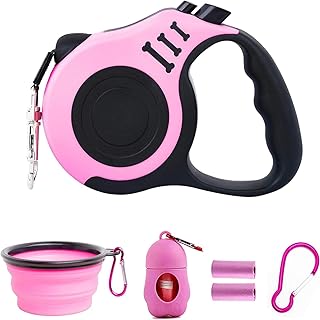 PETIMP Lightweight Retractable Dog Leash