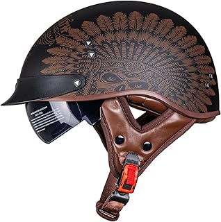 VCOROS Motorcycle Half Helmet