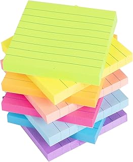 Bright Ruled Sticky Notes