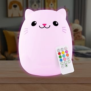 Lumipets Cat Silicone Night Light