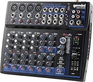 Gemini 12-Channel DJ Mixer
