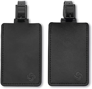 Samsonite Leather Luggage Tags
