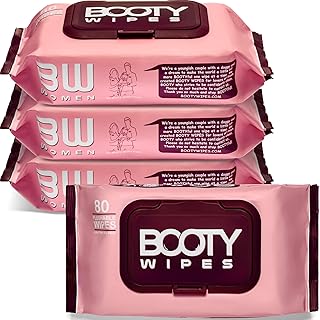 BOOTY WIPES Feminine Flushable Wipes