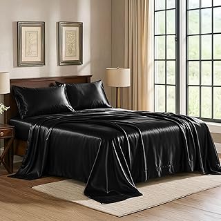 Pure Bedding Luxury Satin Sheets