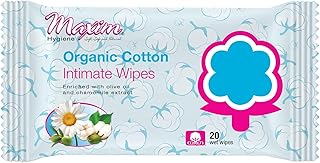 Maxim Organic Cotton Intimate Wipes