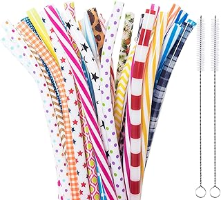 BPA-Free Reusable Bent Straws