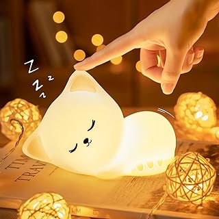 Kids Silicone Cat Nightlight