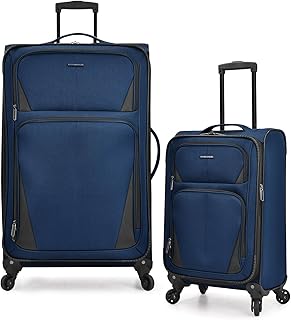 U.S. Traveler Navy Luggage Set