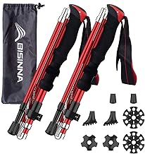 BISINNA Collapsible Trekking Poles