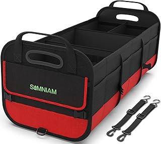 Simniam 4-Compartment Car Organizer