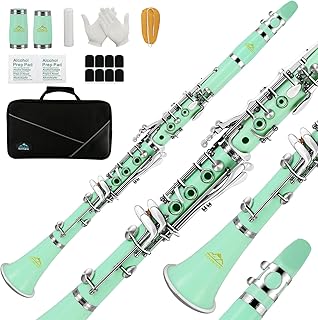 EASTROCK Green Bb Clarinet