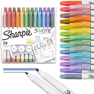 Sharpie S-Note Pastel Markers