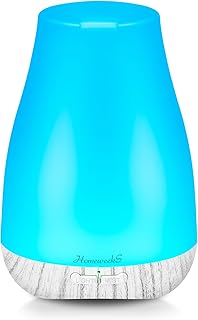 Aromatherapy Essential Oil Diffuser for Room: Air Humidifier Aroma Scent Cool Mist Diffusers Colorful Light Cute Mini Small Waterless Auto Off Ultrasonic for Home Bedroom