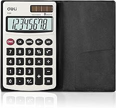Deli Solar Dual-Power Calculator
