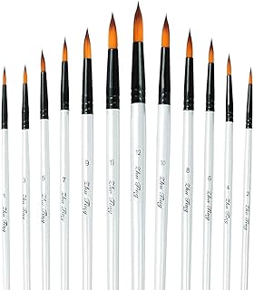 Professional Acrylic Paint Brushes Set