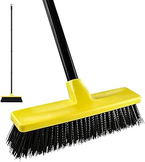 Indoor-Outdoor Stiff Push Broom