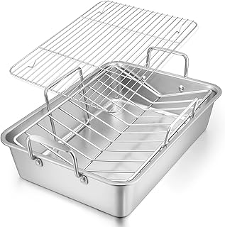 E-far Stainless Steel Roasting Pan