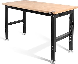 WORKPRO Heavy-Duty Adjustable Workbench