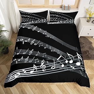 Musical Themed Twin Bedding Set