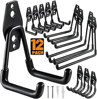 Heavy-Duty Garage Utility Hooks