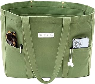 Harp + Ra XL Canvas Tote