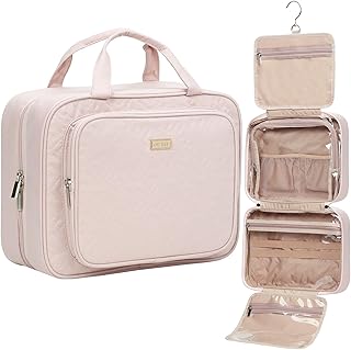 NISHEL Pink Hanging Toiletry Organizer