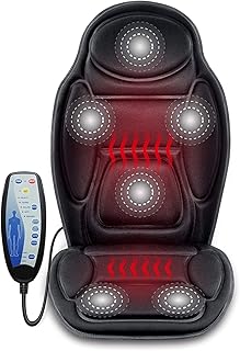Snailax Heated Massage Seat Cushion
