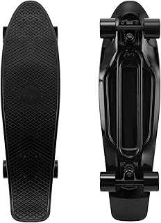 KMX Skateboard 22 and 27 Inch, Classic Cruiser Skateboard for Boys, Girls, Kids, Students, Adults, Teens, Mini Cruiser Board for Beginners and Advanced Skaters.