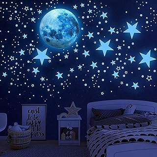 Glowing Universe Wall Decals