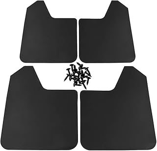 Universal Black Mud Flap Set